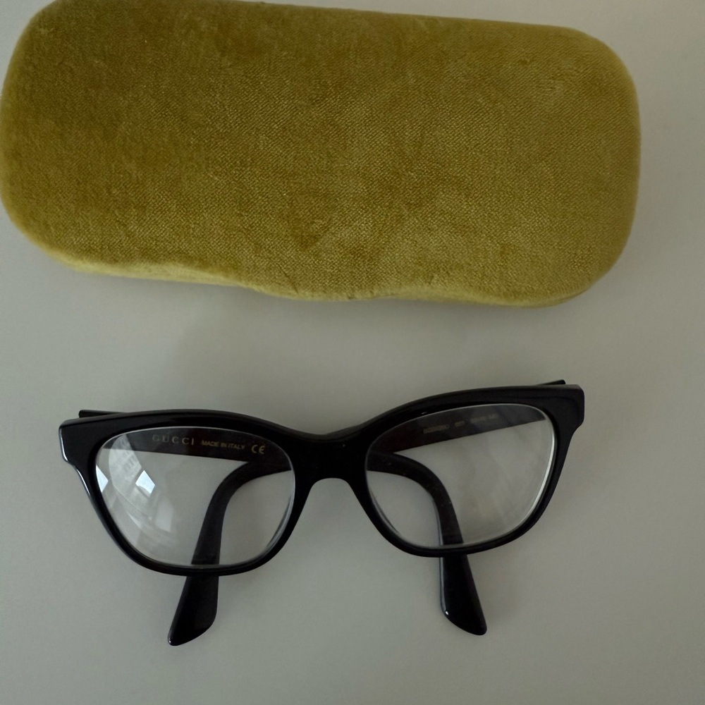 Gucci Black eyeglasses with Case